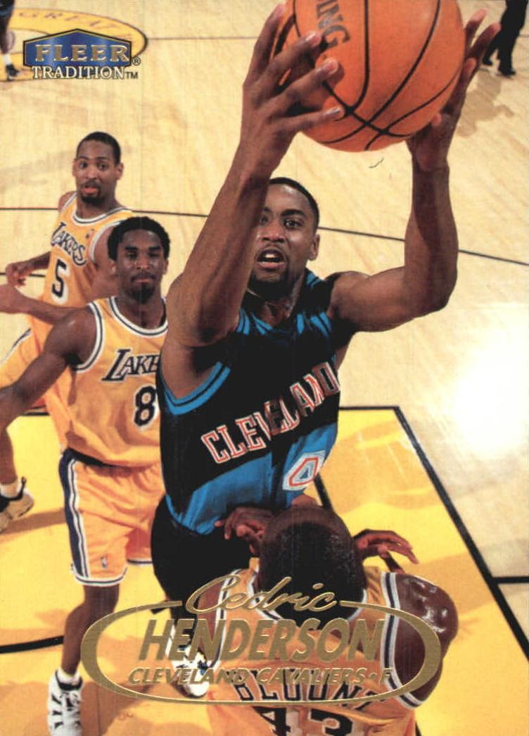 1998 Fleer Tradition Cedric Henderson #122 card