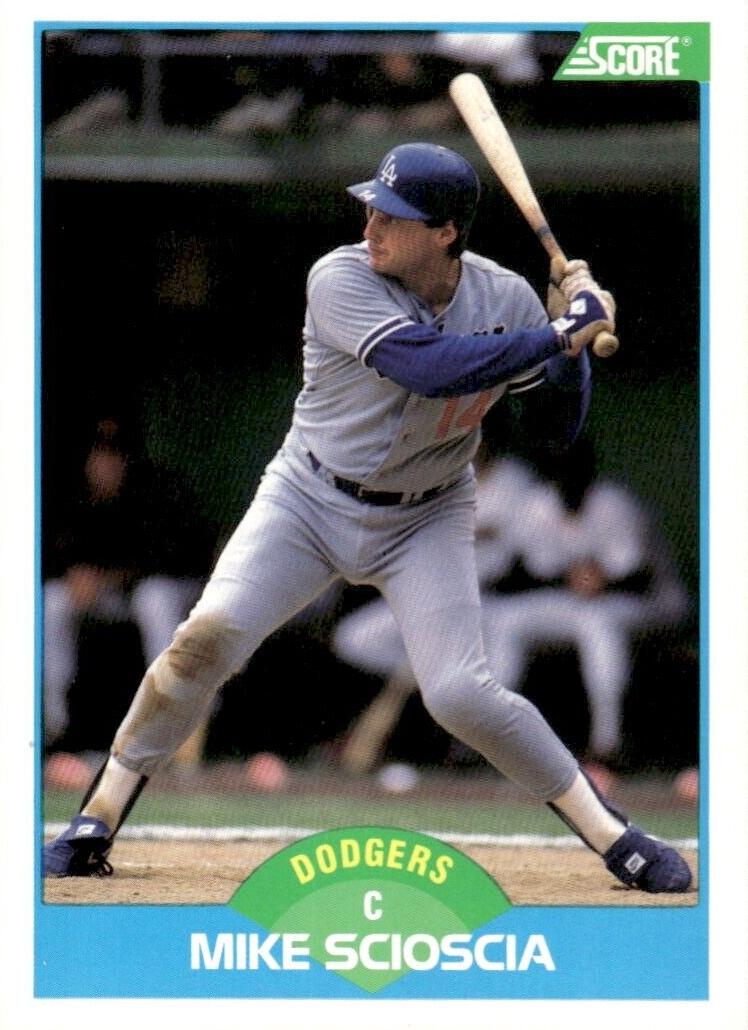 1989 Mike Scioscia #121