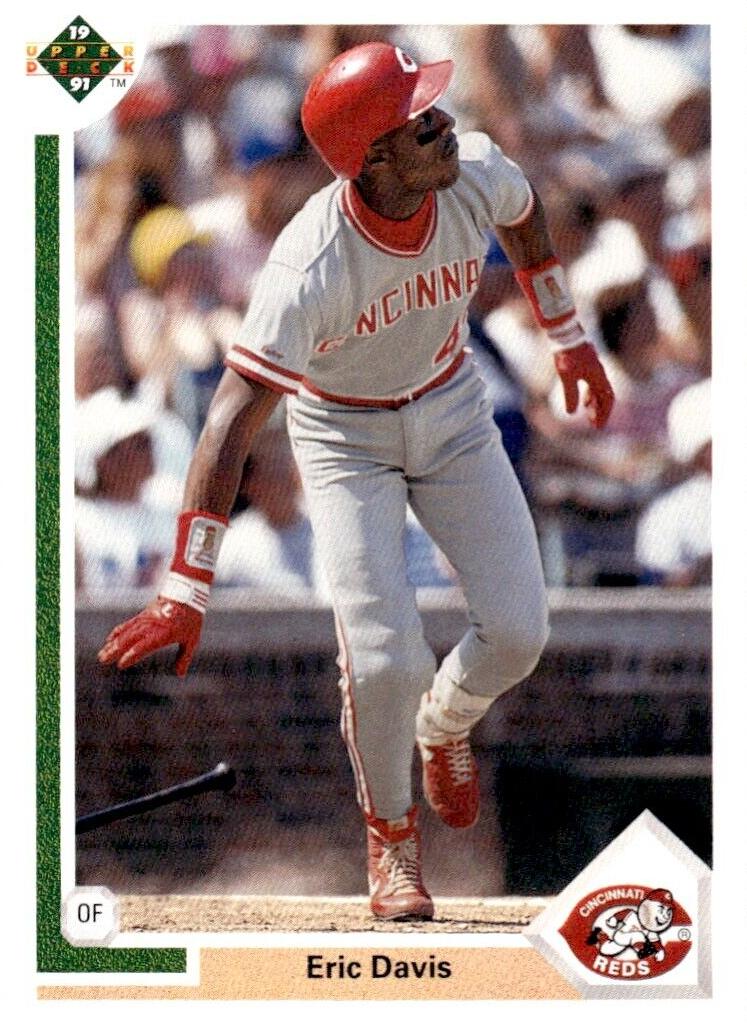 1991 Upper Deck Eric Davis #355 card