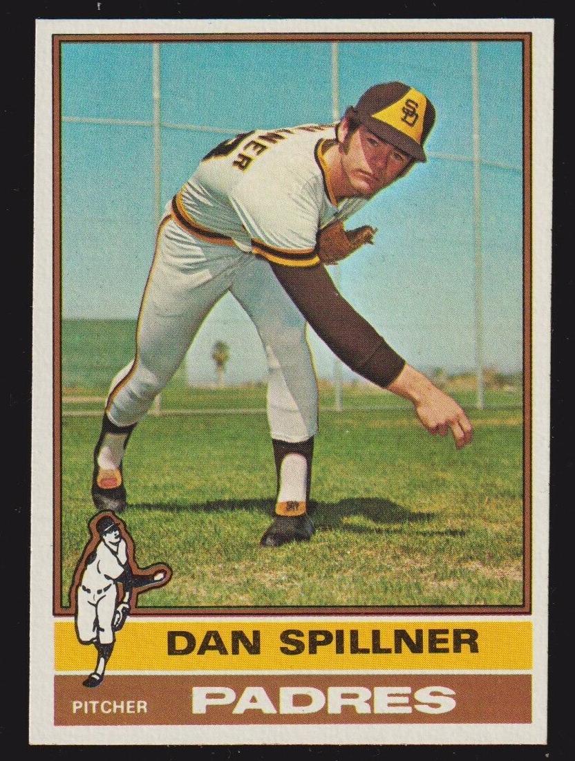 1976 Topps Dan Spillner #557 card