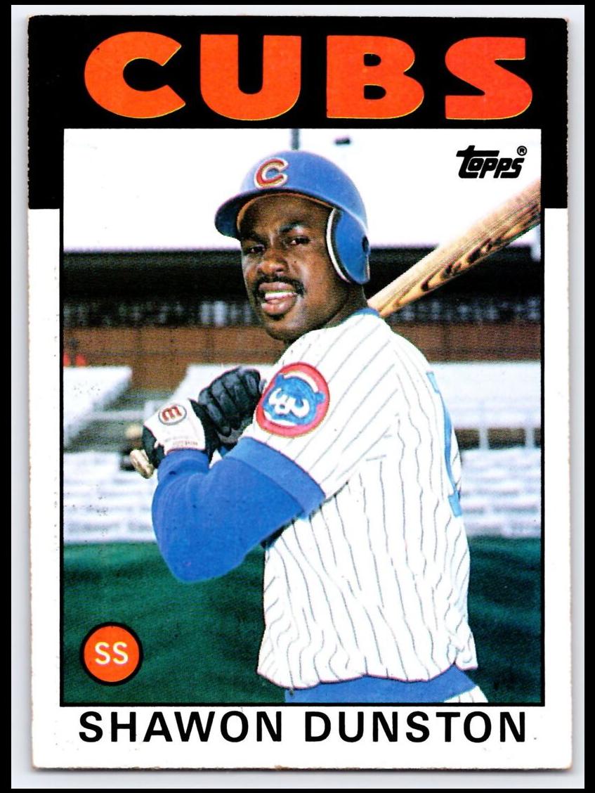 1986 Shawon Dunston #72