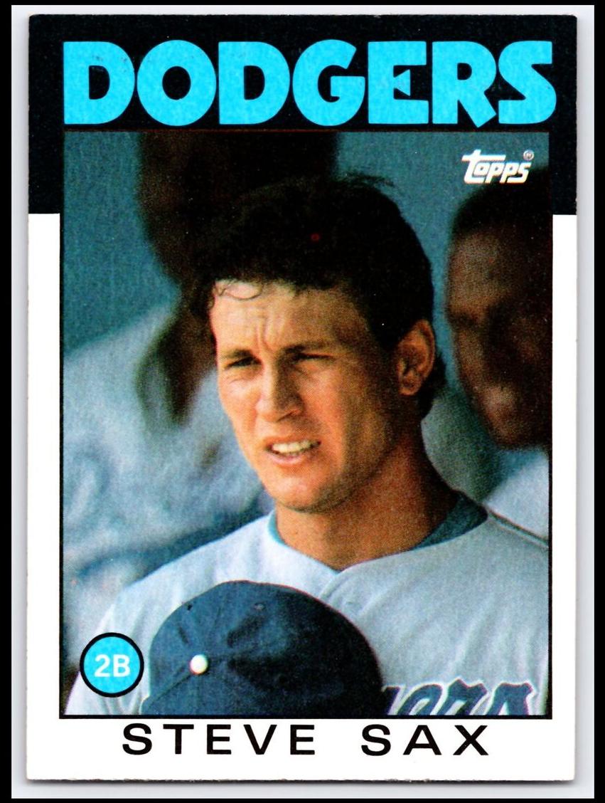 1986 Steve Sax #175