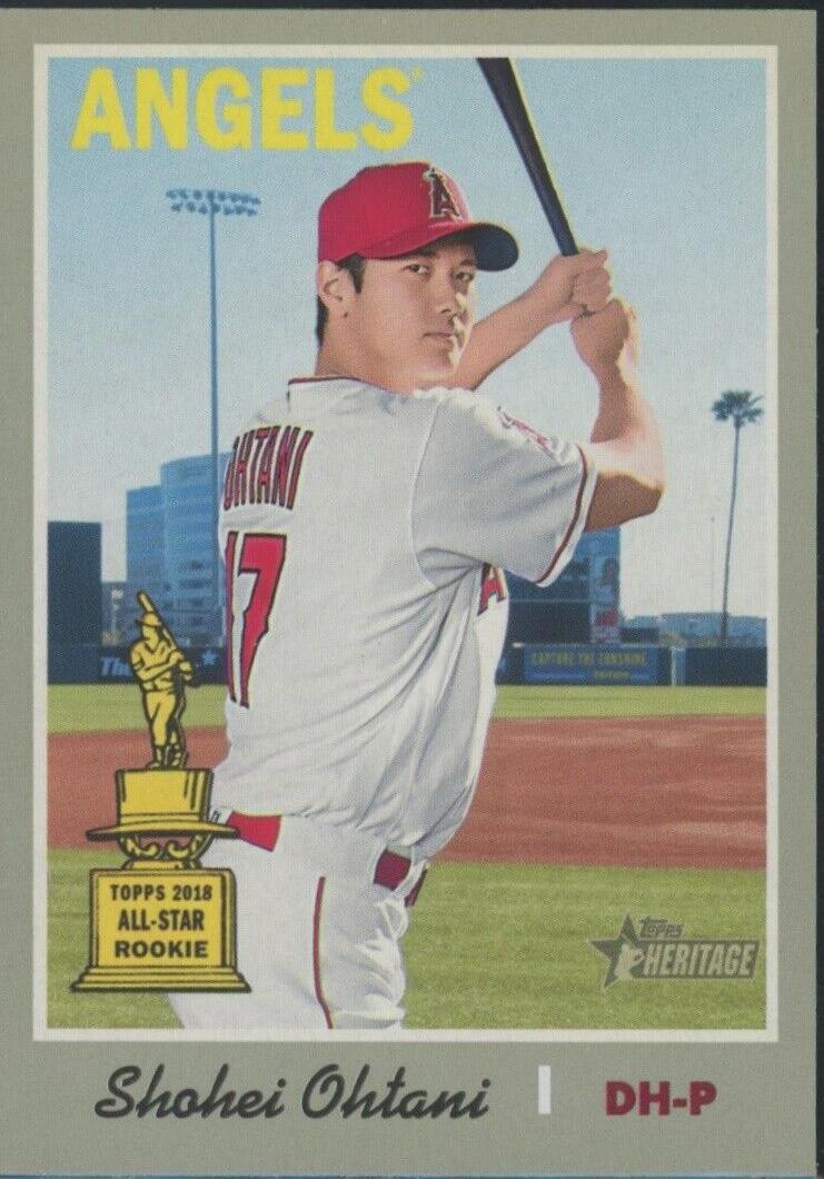 2019 Topps Topps Heritage Chrome #430 Shohei Ohtani front