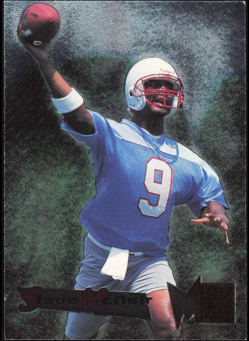 1995 Fleer Metal Steve McNair #77 card