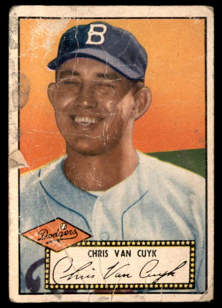1952 Chris Van Cuyk #53