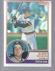 1983 Topps Glenn Wilson #332 card