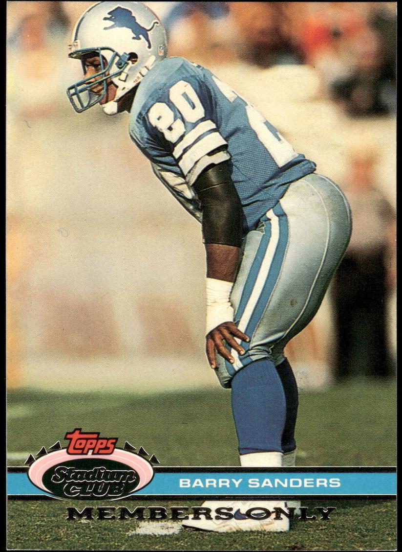 1991 Barry Sanders #NNO