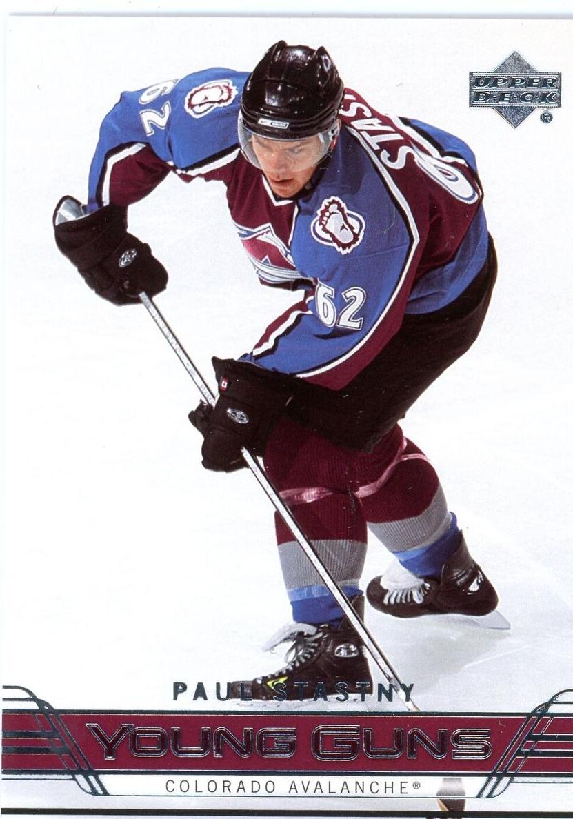 2006 Upper Deck Paul Stastny #207 card