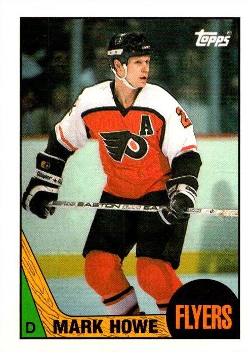 1987 Topps Mark Howe #54 card