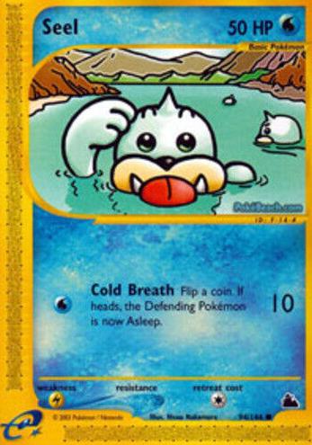 Seel 2003 Pokemon Skyridge