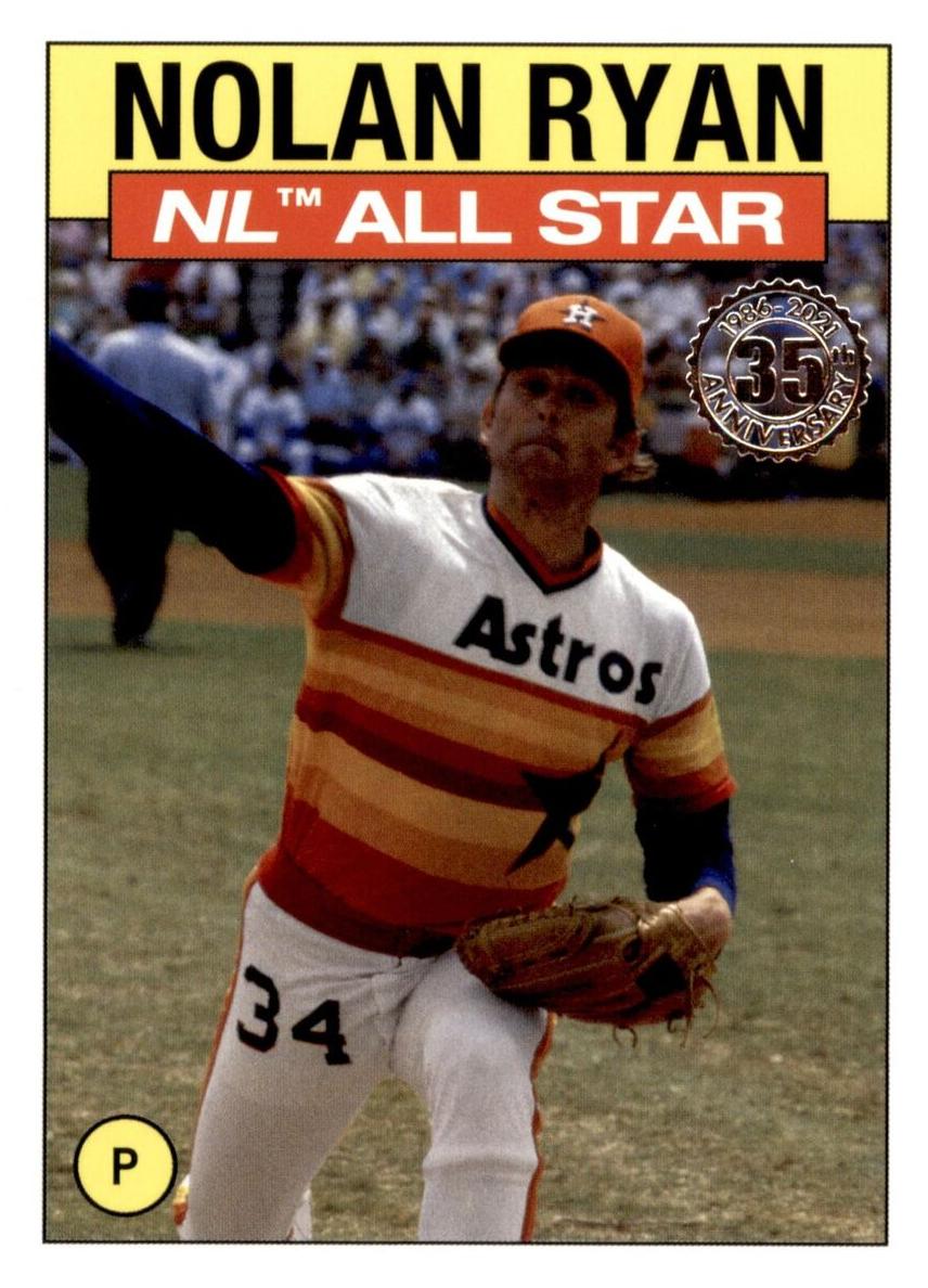 2021 Topps Nolan Ryan #86AS4 card