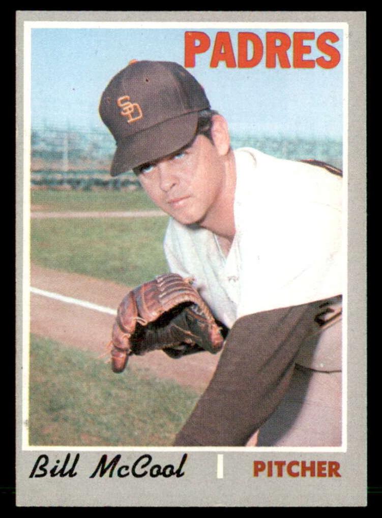 1970 Topps Bill McCool #314 card