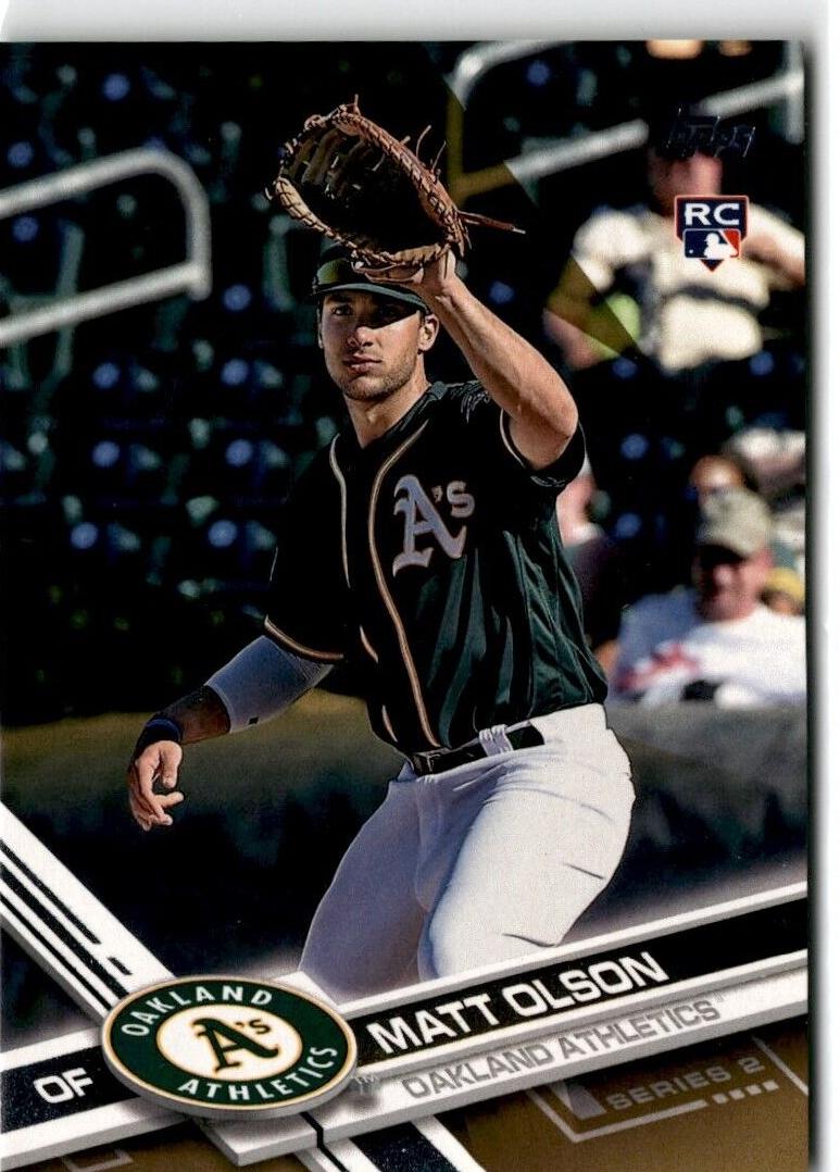 2017 Topps Matt Olson [Gold] #476 card