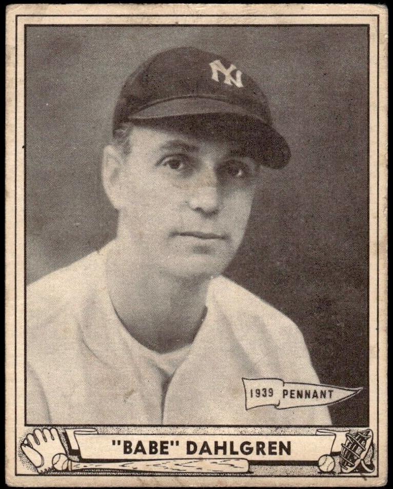 1940 Babe Dahlgren #3