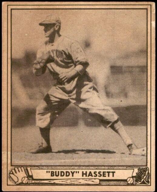 1940 Buddy Hassett #62