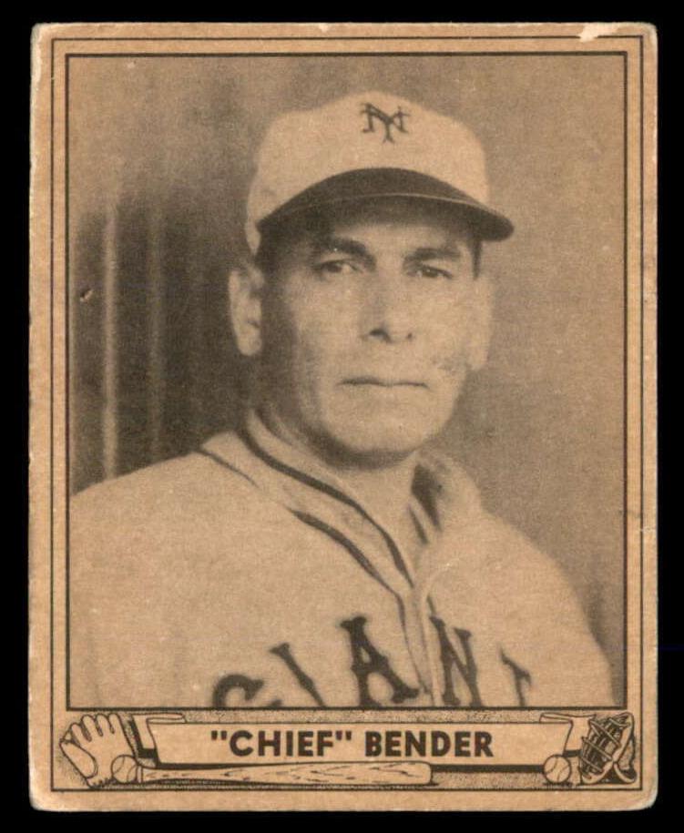 1940   #172 Chief Bender front