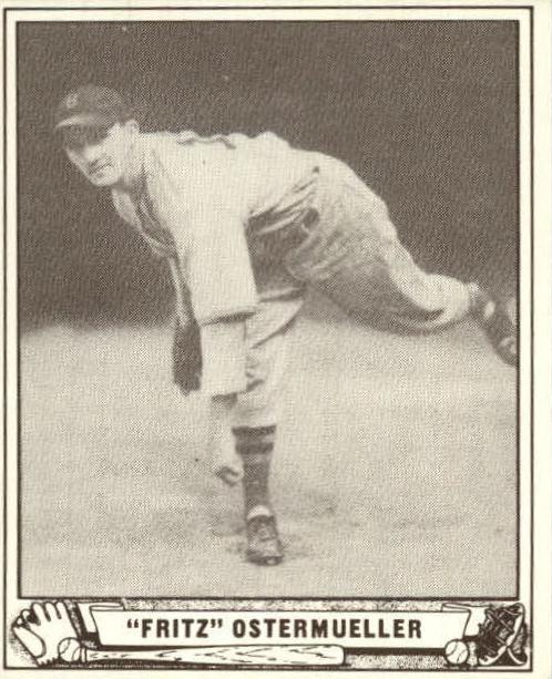 1940 Fritz Ostermueller #33