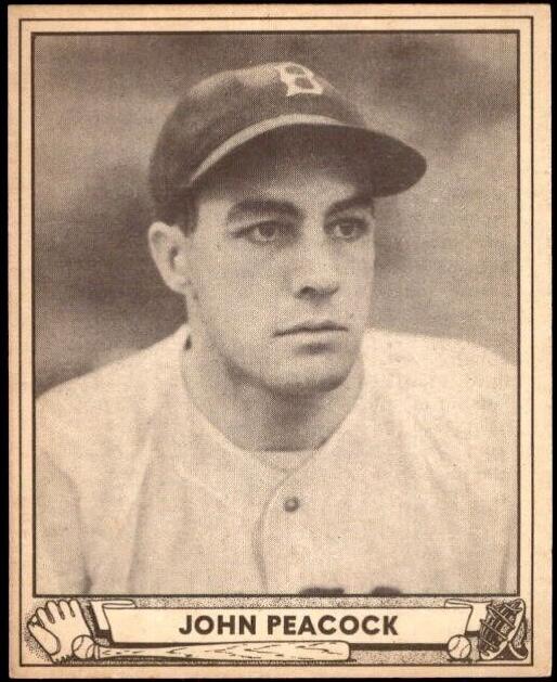 1940 John Peacock #34