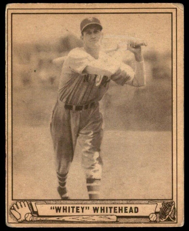 1940 Whitey Whitehead #92
