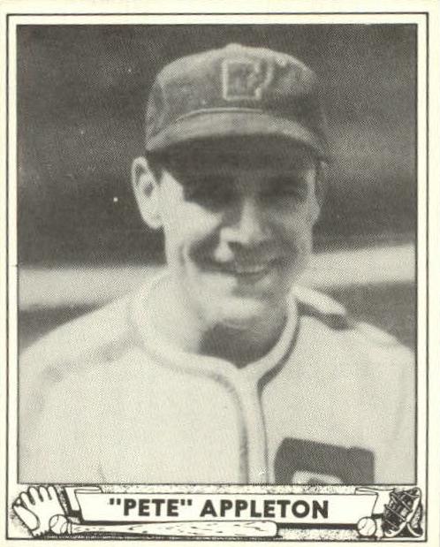 1940 Play Ball Pete Appleton #128 card