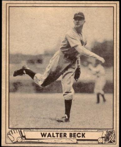 1940 Walter Beck #217
