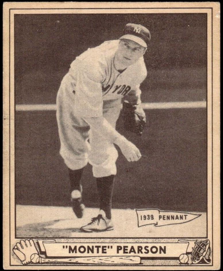1940 Monte Pearson #5