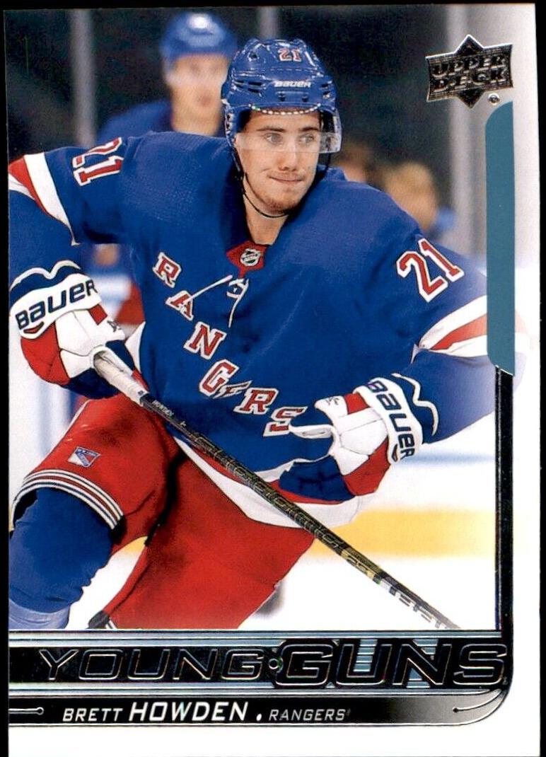 2018 Upper Deck Brett Howden #215 card