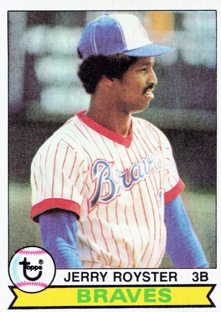 1979 Topps Jerry Royster #344 card