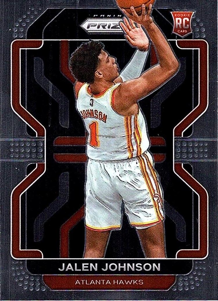 2021 Panini Prizm FAST BREAK #305 Jalen Johnson front