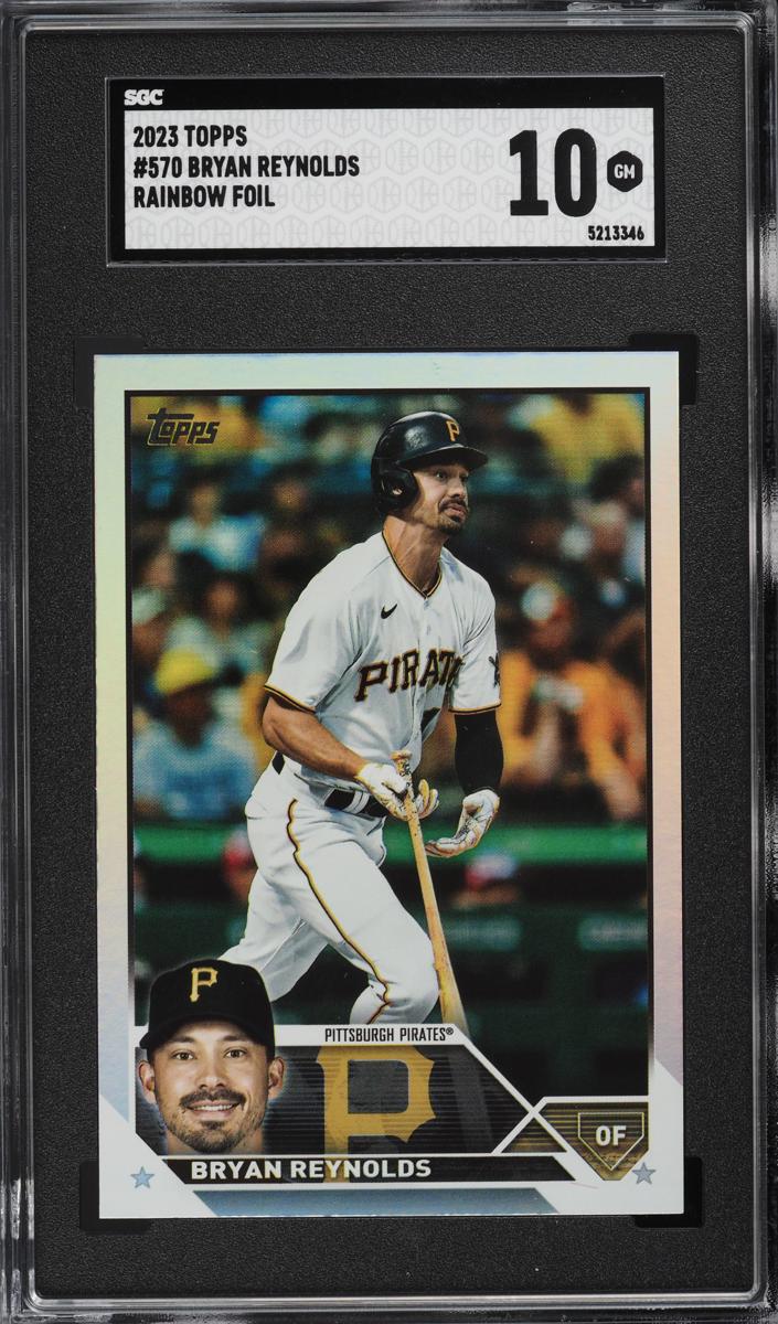 2023 Topps Baseball Rainbow Foil Bryan Reynolds #570 SGC 10