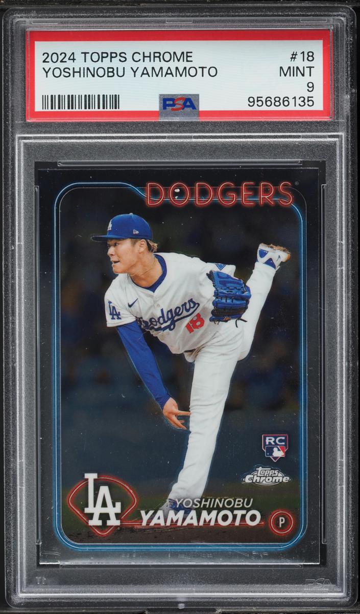 Yoshinobu Yamamoto - 2024 Topps Chrome Baseball