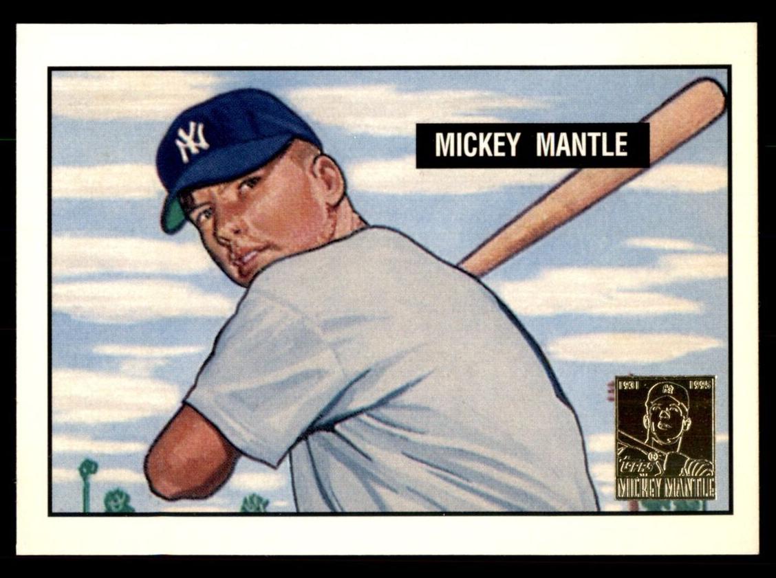 1996 Topps Mickey Mantle #1 card