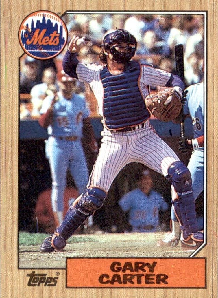 1987 Gary Carter #20