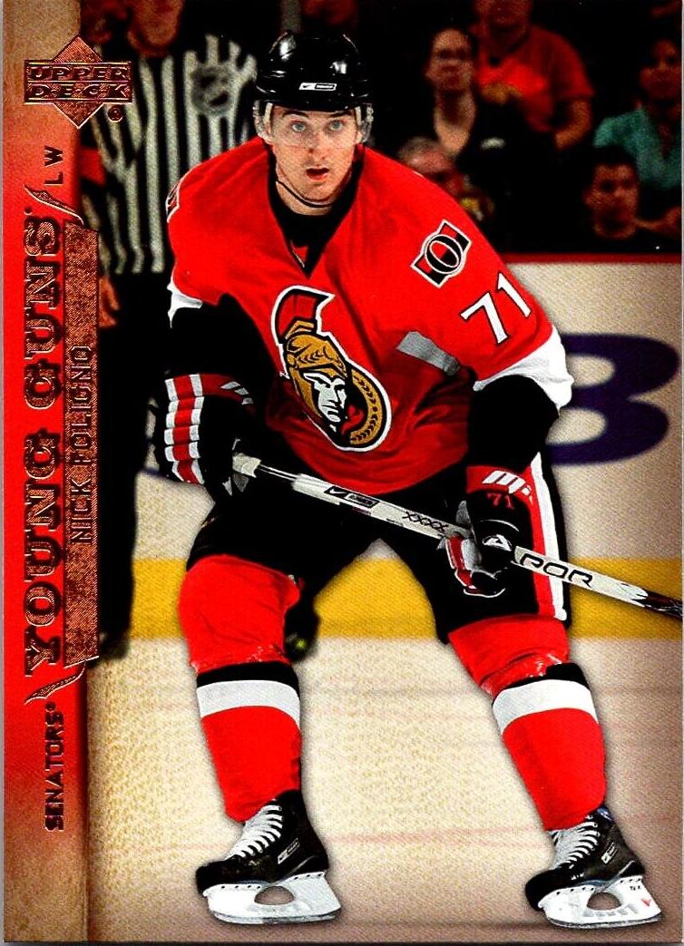 2007 Upper Deck Nick Foligno #238 card