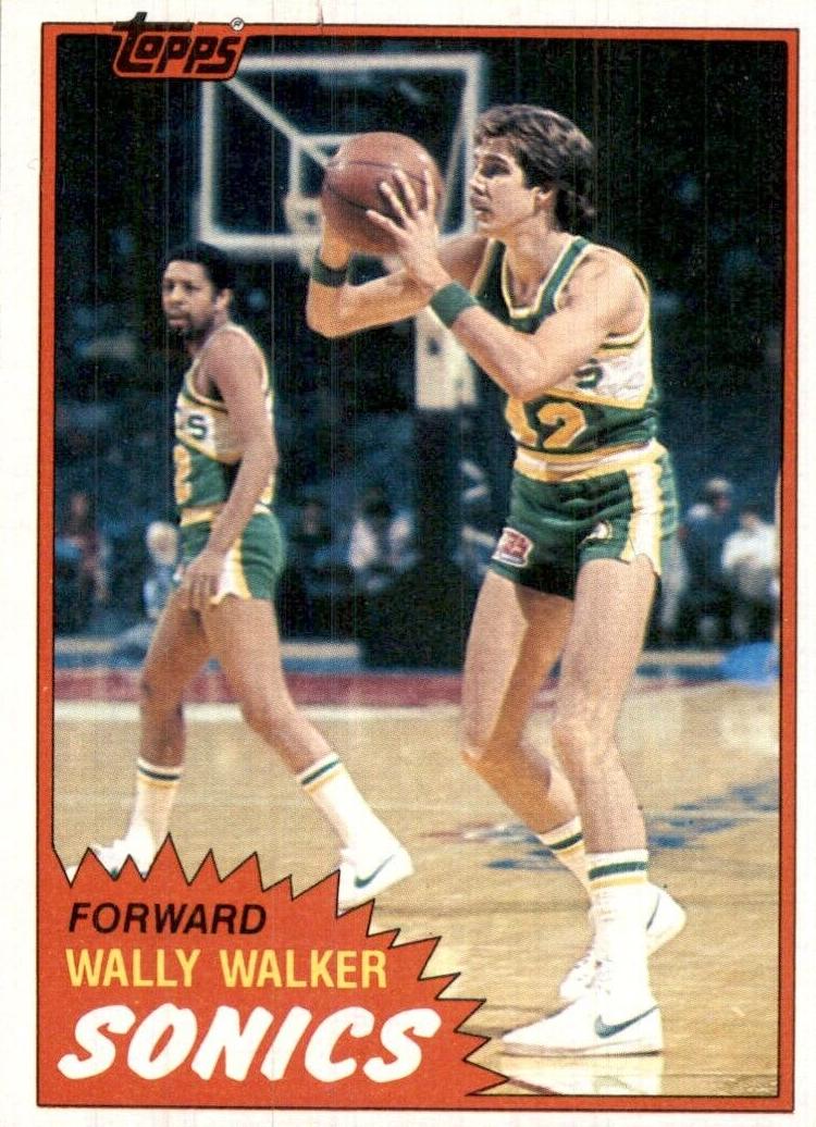 1981 Wally Walker #100