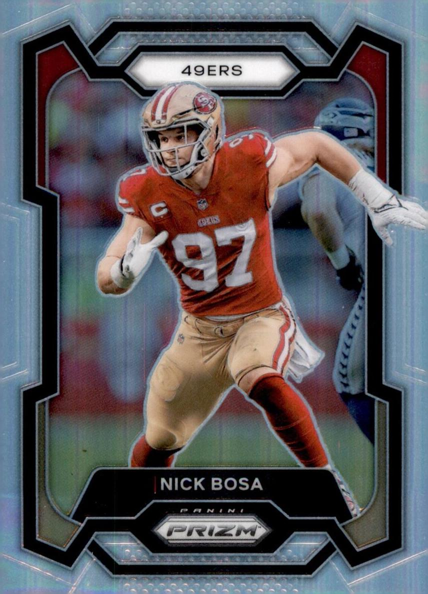 Nick Bosa 2023 Prizm Football card