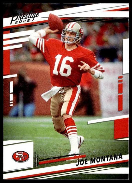 2022 Panini Prestige Joe Montana #272 card