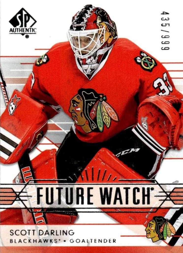 2014 SP Authentic Scott Darling #217 card