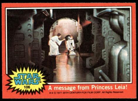 1977 Princess Leia #106