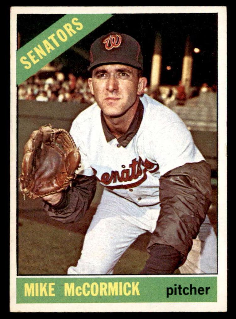 1966 Topps Mike McCormick #118 card