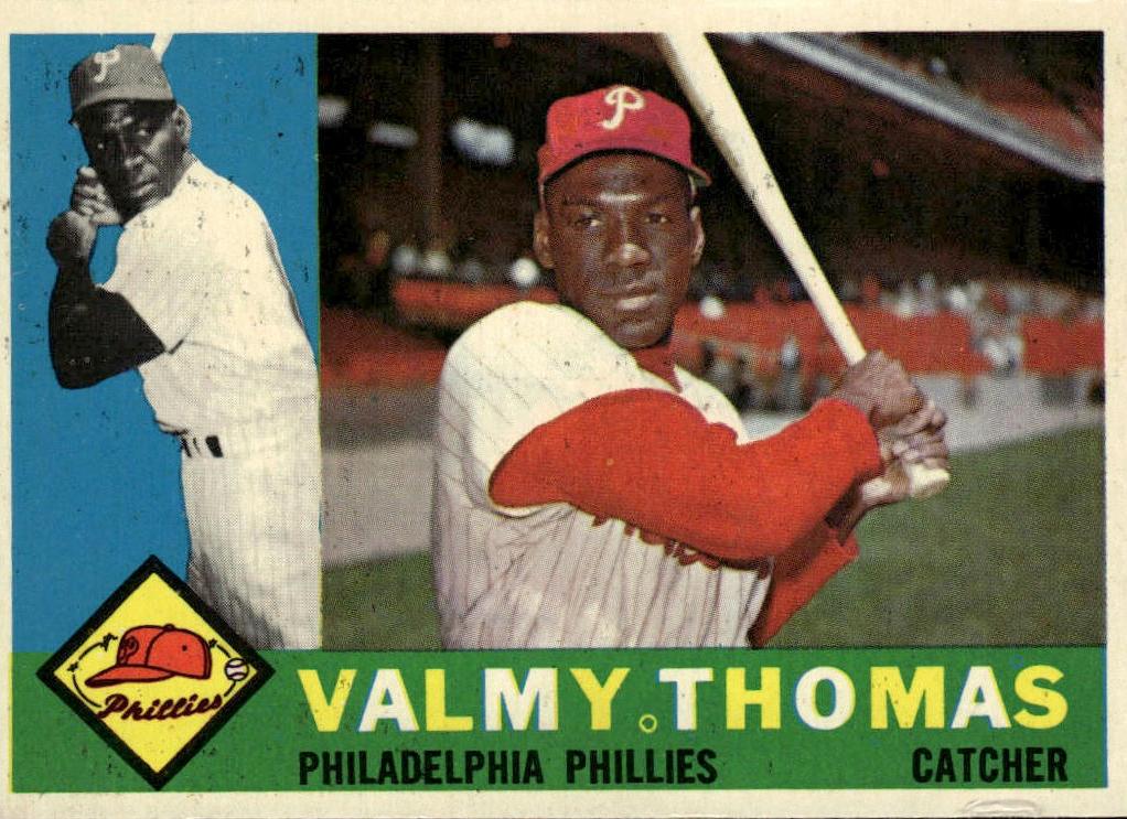 1960 Topps Valmy Thomas #167 card