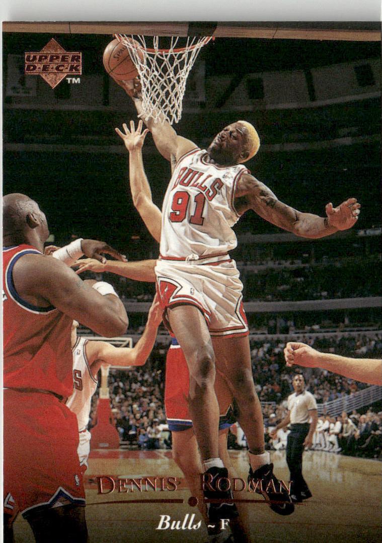 1995 Upper Deck Dennis Rodman #266 card