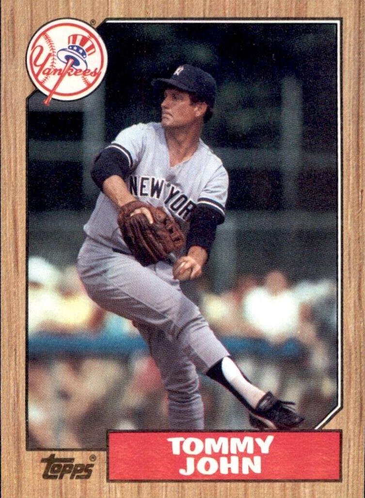 1987 Tommy John #236