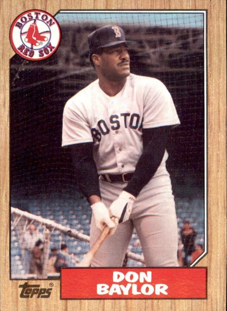 1987 Topps Don Baylor #230 card