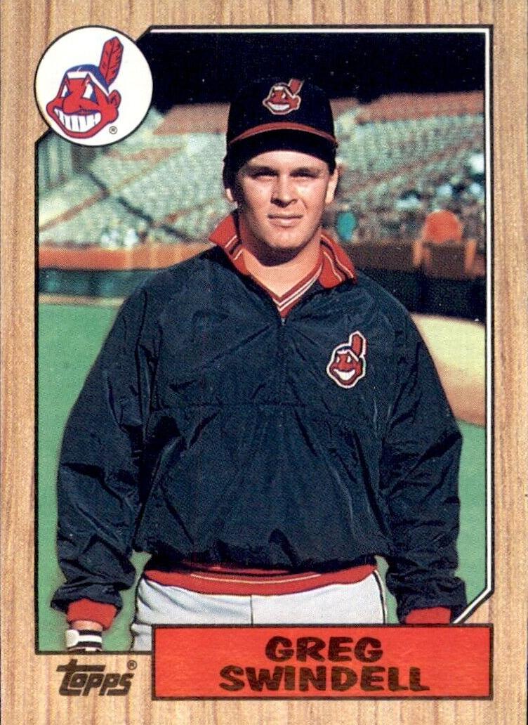 Greg Swindell 1987 Topps Baseball