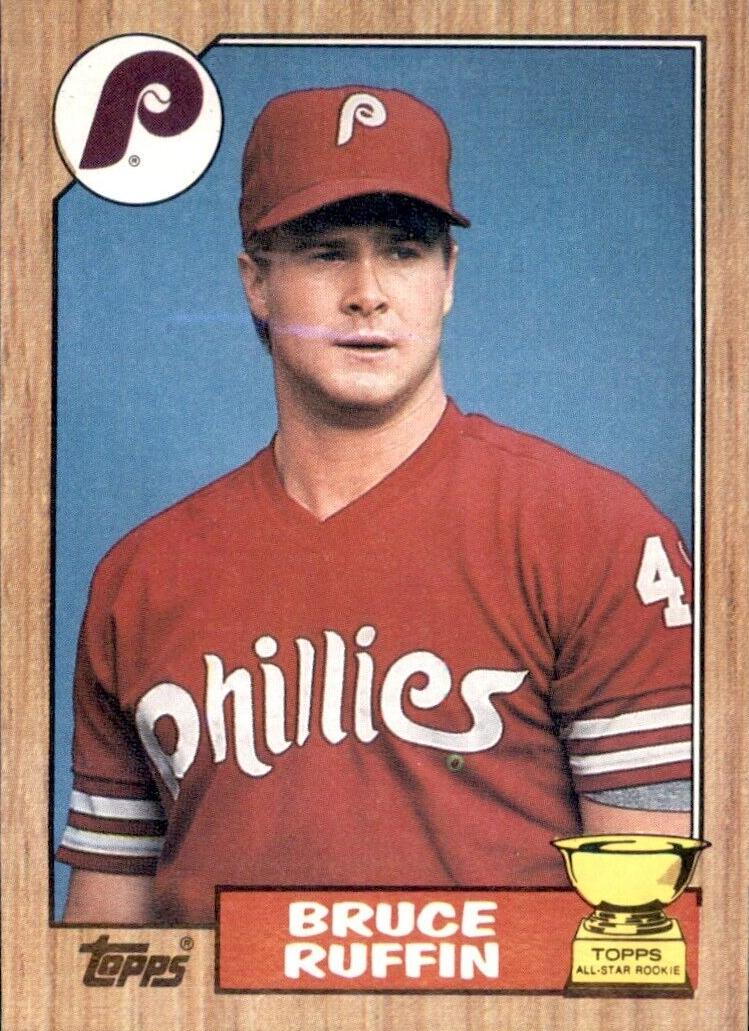 1987 Topps Bruce Ruffin #499 card