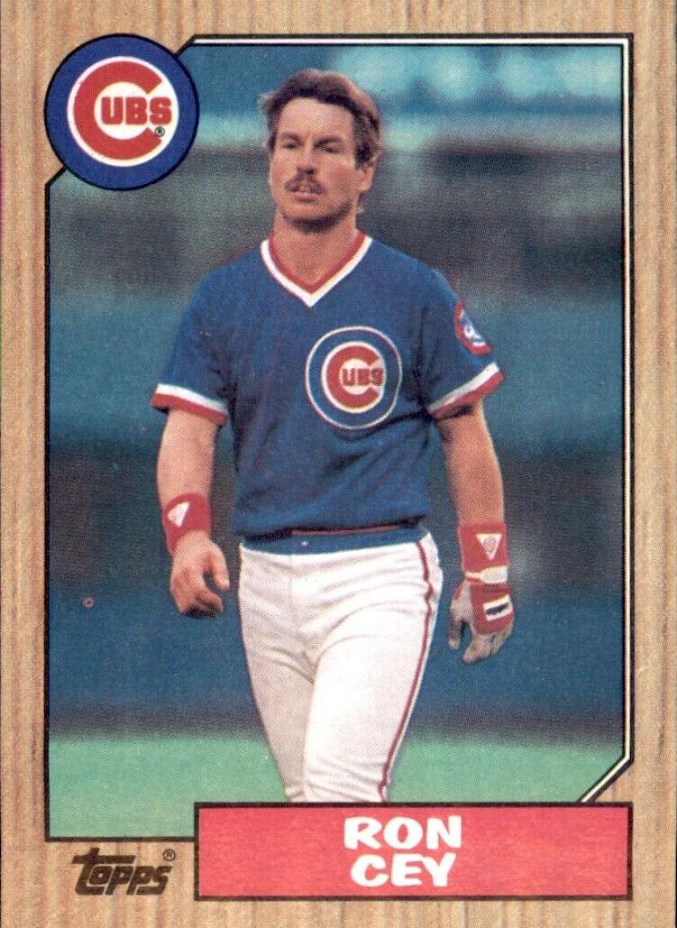 1987 Topps Ron Cey #767 card