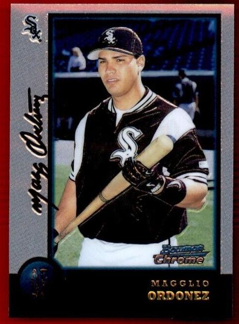 Magglio Ordonez 1998 Bowman Chrome Baseball