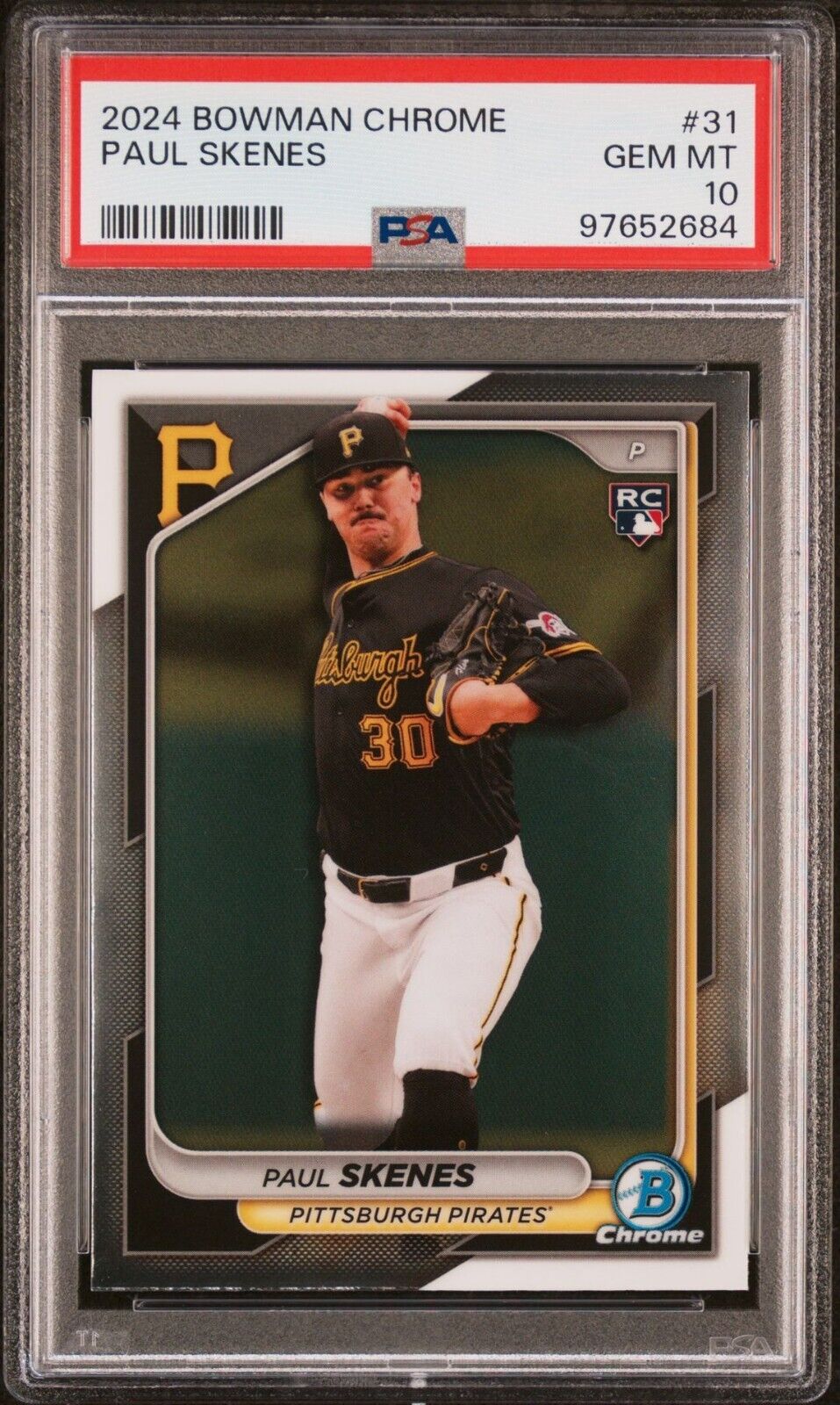 Paul Skenes - 2024 Bowman Chrome Baseball