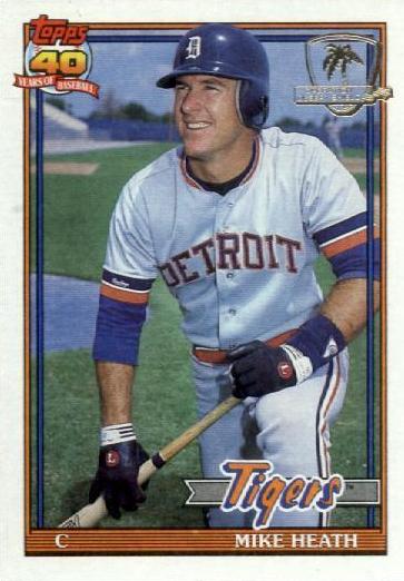 1991 Mike Heath #16
